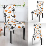 Clown Fish Pattern Print Design 02 Dining Chair Slipcover