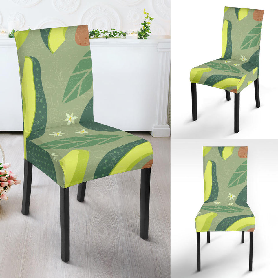 Avocado Pattern Dining Chair Slipcover