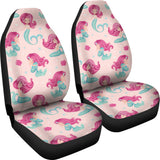 Cute Little Mermaid Pattern Universal Fit Car Seat Covers