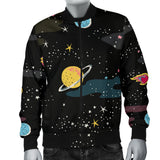 Space Pattern Men'S Bomber Jacket