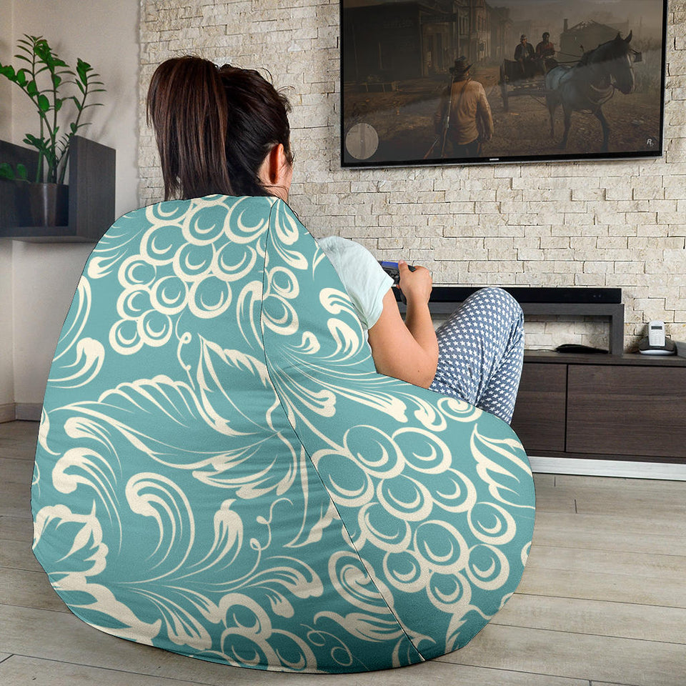 Classic Hand Drawn Grape Pattern Bean Bag Cover