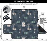 windmill tree pattern Sofa Cover Protector