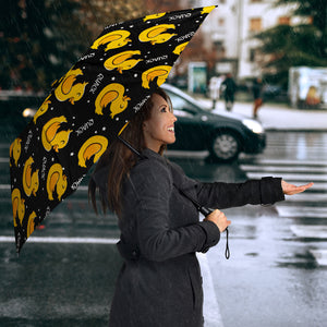 Duck Toy Pattern Print Design 05 Umbrella