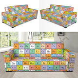Chemistry Periodic Table Pattern Print Design 01 Sofa Slipcover