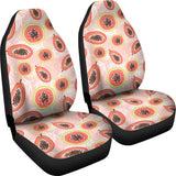 Papaya Leaves Pattern  Universal Fit Car Seat Covers