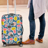 Colorful Mushroom Design Pattern Luggage Covers