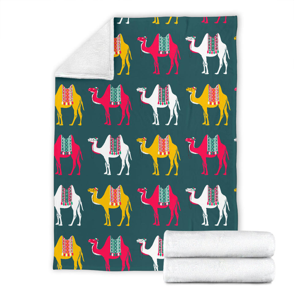 Camel Pattern Premium Blanket