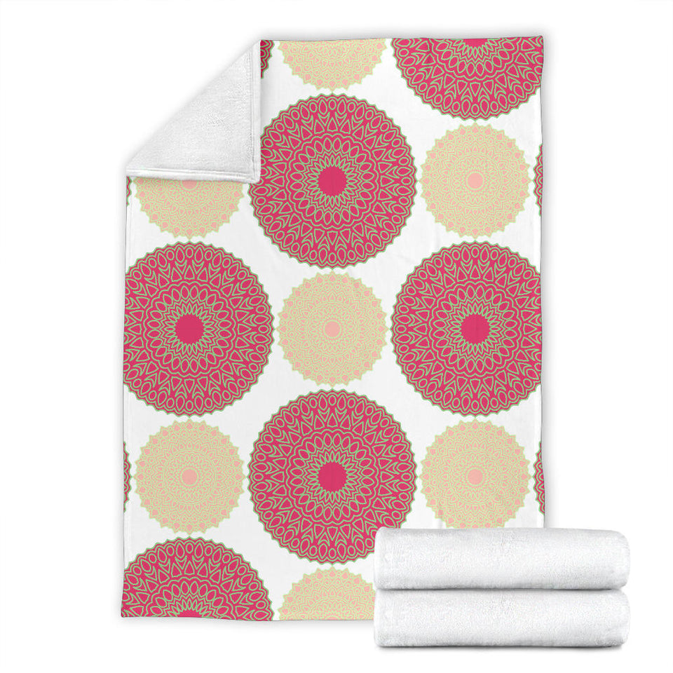 Circle Indian Pattern Premium Blanket