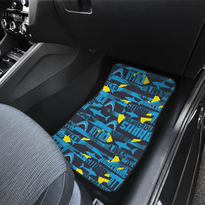 Shark Dangerous Front Car Mats
