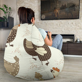 Cute Rooster Chicken Cock Bean Bag Cover