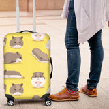 Cute Hamster Pattern Luggage Covers