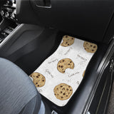 Sketch Style Cookie Pattern Front And Back Car Mats