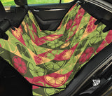 Cool Geometric Lime Pattern Dog Car Seat Covers