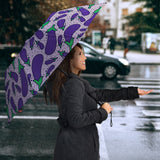 Eggplant Pattern Print Design 03 Umbrella