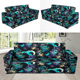 Dragon Sea Wave Pattern Sofa Slipcover