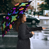 Colorful Halloween Background Umbrella