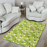 Jack Russel Pattern Print Design 01 Area Rug