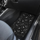 Hand Drawn Space Rocket Star Planet Front Car Mats