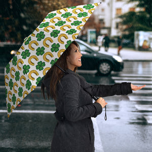 Horseshoes Pattern Print Design 04 Umbrella