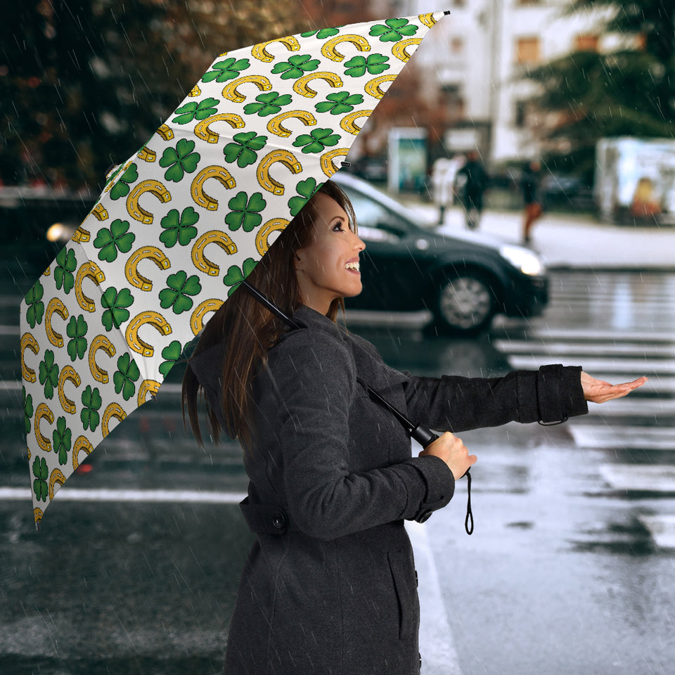 Horseshoes Pattern Print Design 04 Umbrella