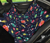 Colorful Space Pattern Planet Star Dog Car Seat Covers