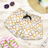 Horseshoes Pattern Print Design 03 Women Shorts