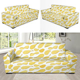 Potato Chips Pattern Print Design 02  Sofa Slipcover