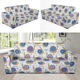 Snail Pattern Print Design 05  Sofa Slipcover