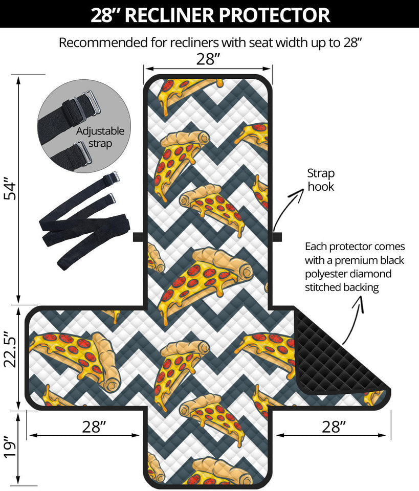 Pizza design pattern Recliner Cover Protector