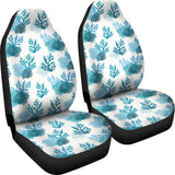 Coral Reef Pattern Print Design 04 Universal Fit Car Seat Covers
