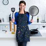 Space Pattern With Planets, Comets, Constellations And Stars Adjustable Apron