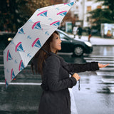 Sailboat Anchor Pattern Umbrella