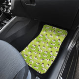 Jack Russel Pattern Print Design 01 Front Car Mats