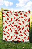 Chili Pattern Premium Quilt