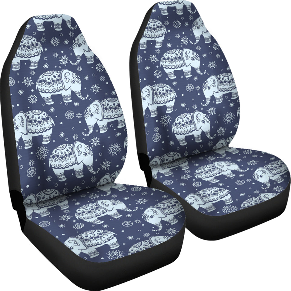 Elephant Tribal Design Pattern Universal Fit Car Seat Covers
