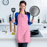Sweet Candy Pink Background Adjustable Apron