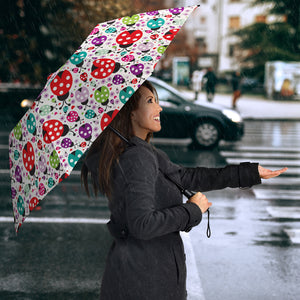 Ladybug Pattern Print Design 03 Umbrella