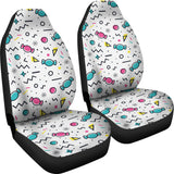 Candy Design Pattern  Universal Fit Car Seat Covers