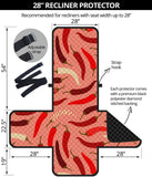 Beautiful Chili peppers pattern Recliner Cover Protector