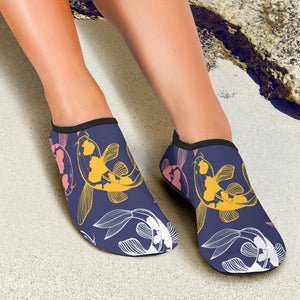 Koi Fish Carp Fish Pattern Aqua Shoes