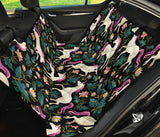 Unicorns Forest Background Dog Car Seat Covers