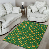 Horseshoes Pattern Print Design 05 Area Rug