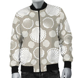 Scallop Shell Pattern Men'S Bomber Jacket