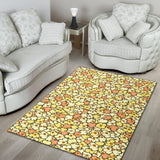 Popcorn Pattern Print Design 03 Area Rug