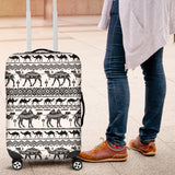 Camel Polynesian Tribal Pattern Luggage Covers
