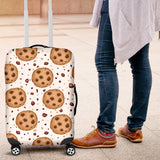 Chocolate Chip Cookie Pattern Luggage Covers