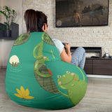 Cute Frog Dragonfly Design Pattern Bean Bag Cover