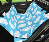 Cute White Sea Lion Seals Pattern Dog Car Seat Covers