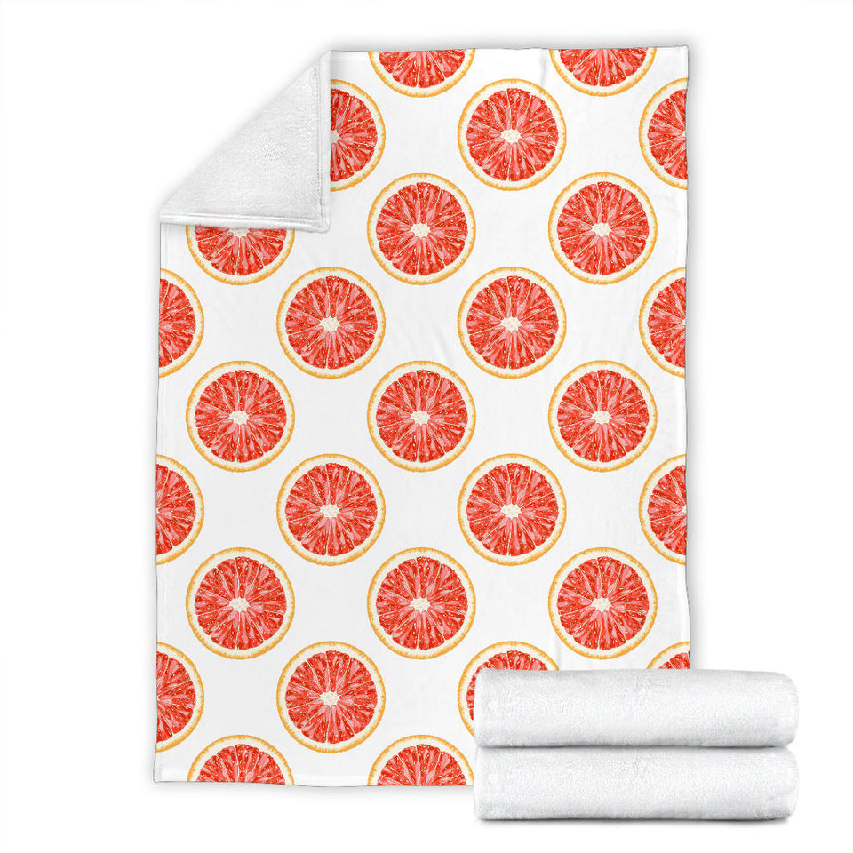 Grapefruit Pattern Premium Blanket