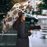 American Football Ball Pattern Umbrella